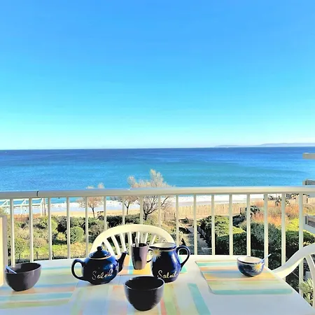 Au Lavandou Avec Terrasse Et Vue - Fr-1-251-237 לה לבאנדו